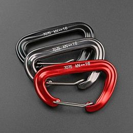 5 PCSCarabiners Durable Climbing Carabiner Good Load-bearing Indeformable Professional Mountaineering Buckle for Outdoor P230420