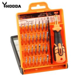 Schroevendraaier YIHOODA Precision Screwdriver Bits Set 32 In 1 Hand Tool Kit Magnetic Phillips Key Driver Cell Phone PC Case Repair Tools Set