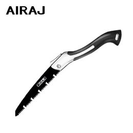 Joiners AIRAJ Hand Folding Saw Woodworking Cutting Saw Fruit Tree Pruning Handle Collapsible Sharp SK5 Steel Camping Professional Saw