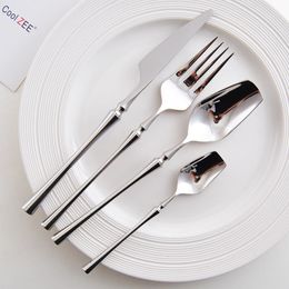 Dinnerware Sets Russia Cutlery Set Tableware Sets Of Dishes Knife Spoons Forks Set 18/10 Stainless Steel Cutlery Dinnerware Spoon Kitchen Set 230503