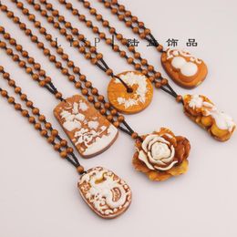 Pendant Necklaces Necklace Brings Wealth And Good Luck Chinese Geomancy Ambergris Jewellery Halloween