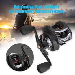 Baitcasting Reels S 6.3/1 Gear Left Right Hand Reel For Freshwater Saltwater Fishing