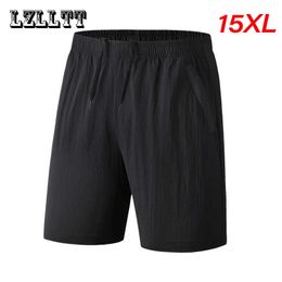 Men's Shorts Plus Size 14XL 15XL Summer Men Solid Beach Shorts Mens Breathable Sport Shorts Men Large Quick Dry Jogger Shorts Male 12XL 13XL Z0503