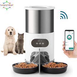 Cleaners New Automatic Timing Smart Feeder Automatic Pet Feeder for Cat Dog Electric Dry Food Dispenser 3.5l 4.5l Bowls Product Supplies