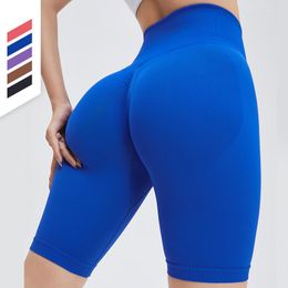 Active Shorts Women Yoga Pants High Waist Sports Leggings Workout Gym Fitness Running Seamless Tights Comfortable Sportswear