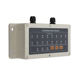 CCTV Lens RP1016 Repeater Panel 16 zone Repeat display panel work with ck1000 Conventional Fire Alarm by RS485 230428