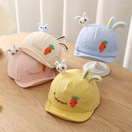 Hair Accessories Summer Cute Giraffe Dots Baby Baseball Cap Kids Boys Girls Sun Hat Outdoor Toddlder Fisherman Children Adjustable