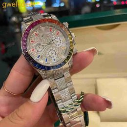 Contador especial Desconto por atacado Relógios de luxo de marca Cronograph Women Mens Reloj Diamond Automatic Watch Mechanical Limited Edition PC74 25WS