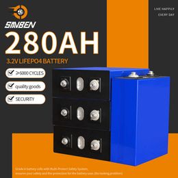 Hot Sale Lifepo4 280AH Rechargeable 3.2v lifepo4 batteri Deep Cycle LFP Marine Battery Perfect For EV RV Boat Golf Cart Solar