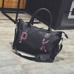 New Sequin Women Bag Fashion Travel Handbag European American Style Large Capacity Training Bag Gym Bags