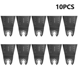 Parts 10PCS Multifunctional Dressing Oscillating Saw Blades Multifunction High Carbon Steel Saw Blade Home Wood Tools