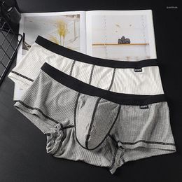 Underpants GTOPX MAN Personalised Design Thread Modal Thin Breathable Single Layer U Convex Four-corner Men's Underwear Amazon