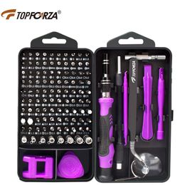Schroevendraaier Topforza Precision Screwdriver Set Magnetic Bits Dismountable Screw Driver Kit Multitools for Smart Home Pc Iphone Toy Repair