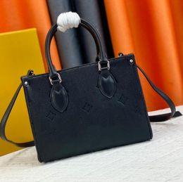 FASHION Onthego Totes MM GM BB WOMEN luxurys designers bags genuine leather lady Handbags messenger crossbody shoulder bag Totes Wallet backpack
