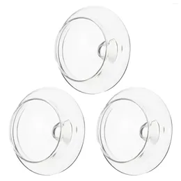 Dinnerware Sets 3pcs Replaceable Glass Cup Cover Teapot Strainers Tea Philtre Lids For Office Gift Home Room