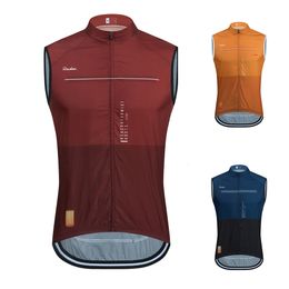 Cycling Jackets Men Raudax Sleeveless Cycling Vest Mesh Ciclismo Bike Bicycle Undershirt Jersey Windproof Cycling Clothing Gilet Motorcycle Vest 230503