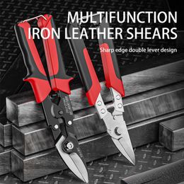 Schaar Multifunctional Metal Sheet Cutting Scissor Aviation Snip Cutter Tin scissors Industrial Professional Hand Tool Electrician