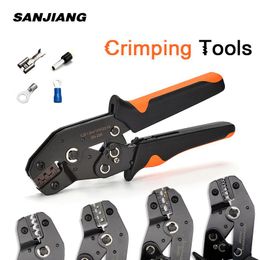 Screwdrivers SN28B/06WF/06/48B/02C Ratchet Wire crimping pliers DuPont Terminals Crimp Pliers mini hand tools Connectors crimper