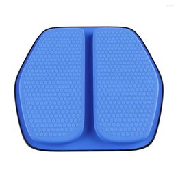 Car Seat Covers Cushion Cooling Chair Pad Pillow Office Summer Pain Sitting Ice Cold Lower Honeycomb Driver Enhanced Mat Round Lumbar