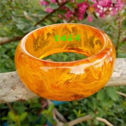 Bangle Factory Price Supply Jewellery Amber Honey Wax Bracelet Floating Salt Water Second Generation Widened Multi Hon