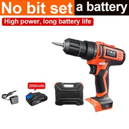 Boormachine Variable Speed Handheld Electric Drill Electric Screwdriver Lithium Battery Multifunction Household Electric Drill