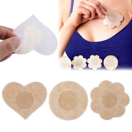 200pcs Women Disposable Cubrepezon Nipple Cover Patch Breast Nipple Pad Petals Sin bra Breast Pad 2pcs=1 pair