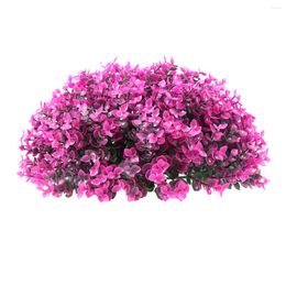 Decorative Flowers 30 Cm Outdoor Wedding Decorations Hanging Ball Decor Front Porch Topiary Party Round Artificial Plants