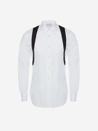 Men's Casual Shirts XS-6XL 2023 Men Women Clothing Yamamoto Style Star Black And White Stitching Shirt Coat Lovers Plus Size Costumes