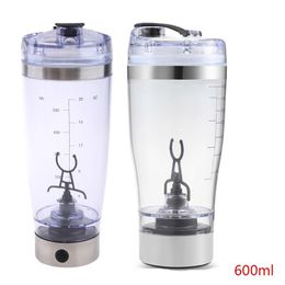 Processors F63A 450ml/600ml Outdoor Portable Electric Protein Powder Mixing Cup Battery Powered Automatic Shaker Bottle Stirring Mixer