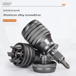 Schroevendraaier Precision 7 in 1 Mini Screwdriver Titanium Screwdriver 1/4 Inch Magnetic Phillips Torx Screw Driver Bit Kit Home Repair Tool