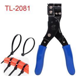 Tang TL2081 Nylon Cable Tie Gun Cable Tie Pliers Cable Tie Gun Binding Scissors 2in1 Tool Use Range 2.412mm
