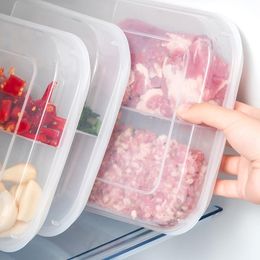 Organisation Food Storage Container Freezer Food Storage Boxes Clear Plastic Can Kitchen Organiser Items Refrigerator Food Vegetable Crisper