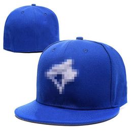 Blue Jays- Baseball Caps Gorras Bones For Men Women Sports Hip Hop Cap Full Closed Fitted Hats Gift QQ