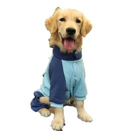 Dog Apparel Hondenjas Winter Dog Clothes Big Dog Coat Jacket Costume Apparel Large Ropa Para Perro Invierno Warm Pullover Hooded Sweatshirt 230504