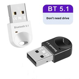 USB Bluetooth Adapter for PC 5.0 Bluetooth Dongle 5.1 Bluetooth Module Key for Computer BT Aptx Receptor Audio Transmitter