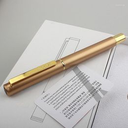 Gold Roller Ball Pen 0.5mm Ballpoint Pens For Business Writing Gift School Office Stationery Supplies