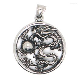 Pendant Necklaces Unisex 316L Stainless Steel Dragon Chain