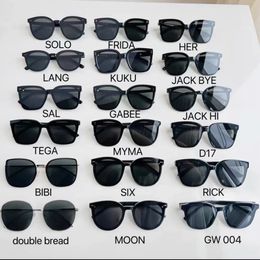 Óculos de sol monstro gentil Coréia delicada óculos de sol mulheres e homens marcaram óculos de sol de verão de luxo com caixa 230504
