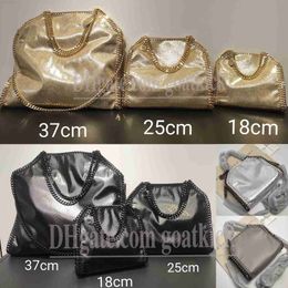 Stella Mccartney Bag Tote Women Falabella Large Black Luxurys Designers Shopping Chain Bags Wallet Messenger Leather Handbags Shoulder Quality Purse Crossbody