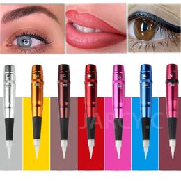 Tattoo Machine Eyebrow Beauty Pen Gun Semi Permanent Makeup for Eyeliner Lip PMU Training 230503