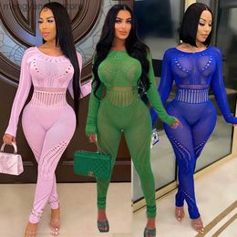 Women's Jumpsuits Rompers Long Sleeve One Piece Jumpsuits Solid Elegant Luxury Party Outfit Bodycon Fall Winter Clothes 2022 Women Club Jumpsuit Bodysuit T230504