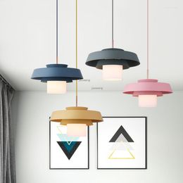 Pendant Lamps Nordic Design LED Lights Kitchen Hanging Minimalist Home Decor Living Room Luster Lighting Light Fixtures