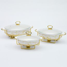 Dinnerware Sets 0ther El & Restaurant Supplies Ceramics Chafing Dish Luxury Buffet Warmers