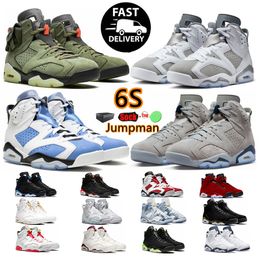 2024 Basketball Shoes Jumpman 6 6s University Georgetown Midnight Electric Green Navy Cactus Jack Black Infrared Maroon mens trainers outdoor sports sneakers