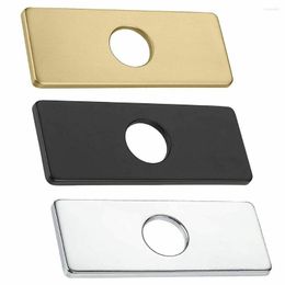 Kitchen Faucets Faucet Plate Hole Cover Deck Tap Stainless Steel Bathroom Sink Mounting Escutcheon Accessories