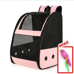 Carrier Breathable cat bag to go out portable pet backpack cat school bag to carry lightweight folding dog bag suitable for small dogs
