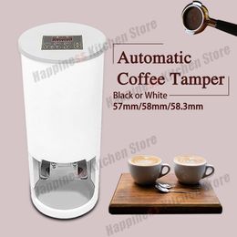 Tools Electric 57MM/58MM/58.3MM Coffee Tamper 58MM Tamper Automatic Coffee Tamper 57 Flat Press Powder Press For Espresso For Barista