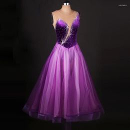 Stage Wear Ballroom Dance Skirts 2023 Standard Dress Competition Dresses Tango Woman