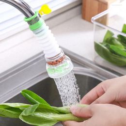 Kitchen Faucets Splash Philtre Plastic Spillproof Water Saving Faucet Head Extender Household Random Colour For 1pc