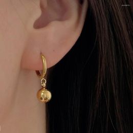 Dangle Earrings Elegant Jewellery Exquisite Gold Colour Stainless Steel Trendy Accessories For Women Delicate Earring Charm Jewellery